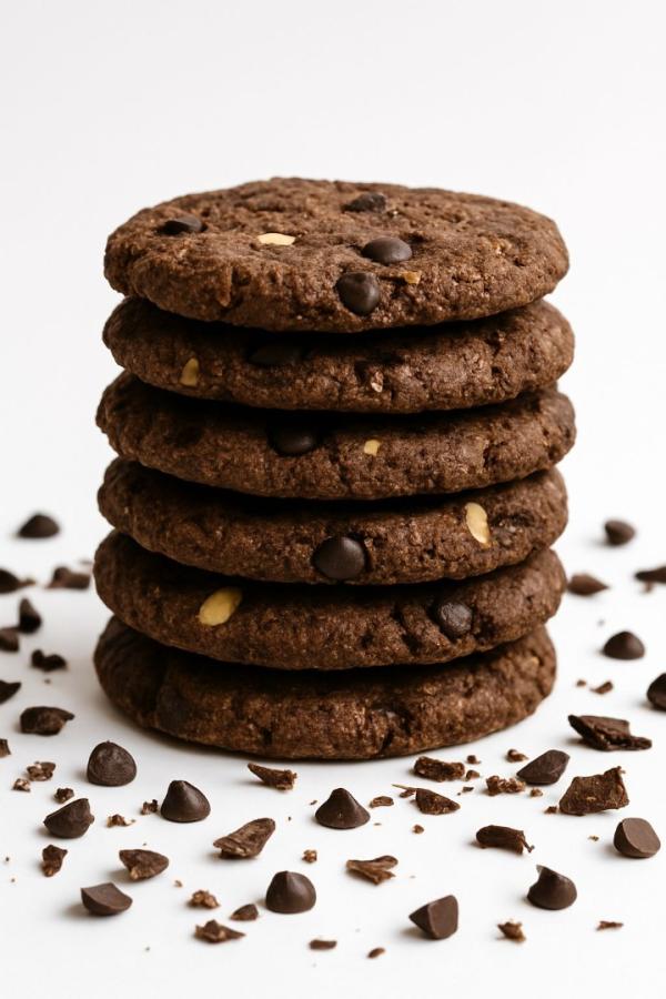 Galletas doble chocolate